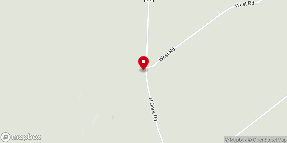 Map showing location of Grace Bible Fellowship