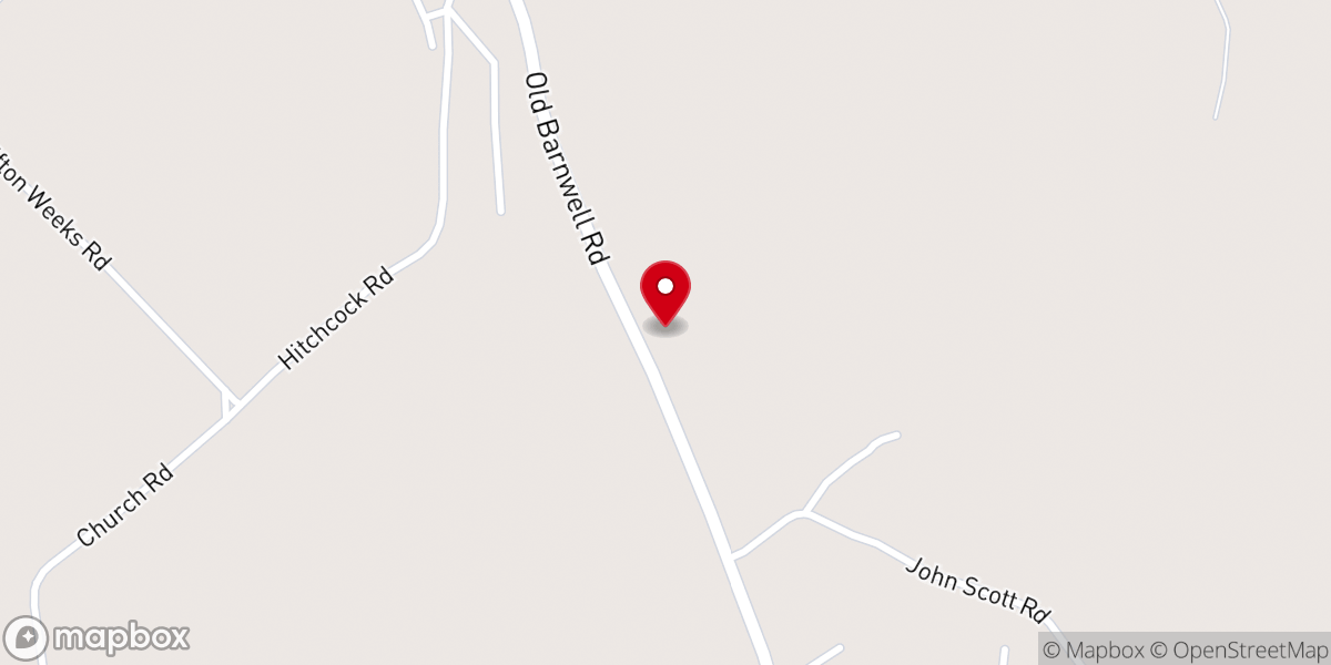 Map showing location of Montmorenci Missionary Baptist
