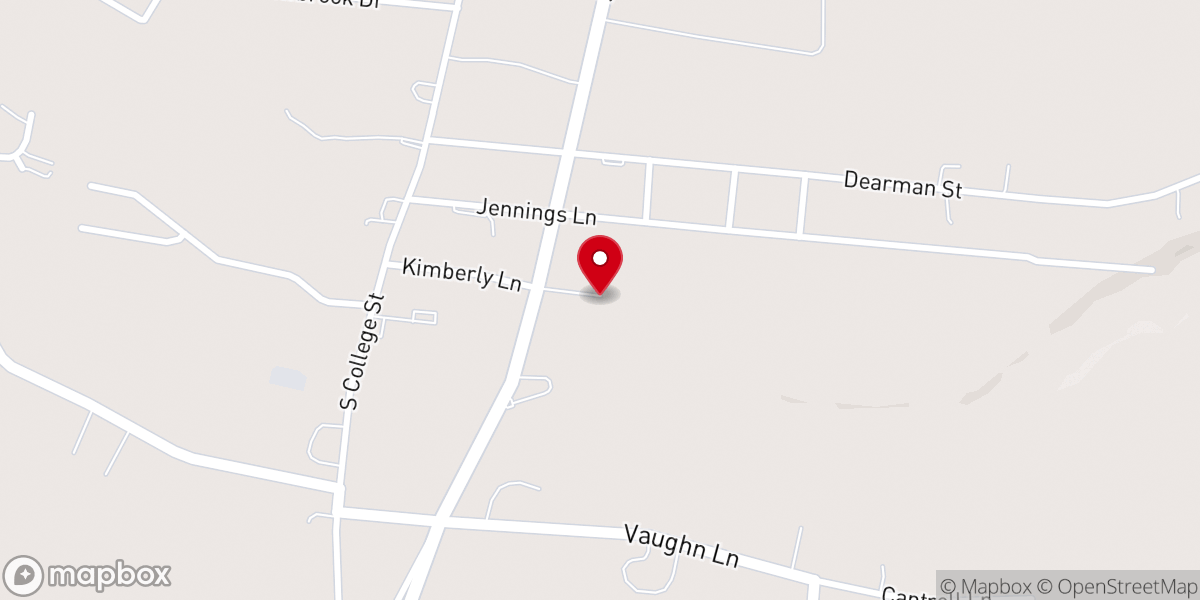 Map showing location of Smithville Christian Fellowship Church