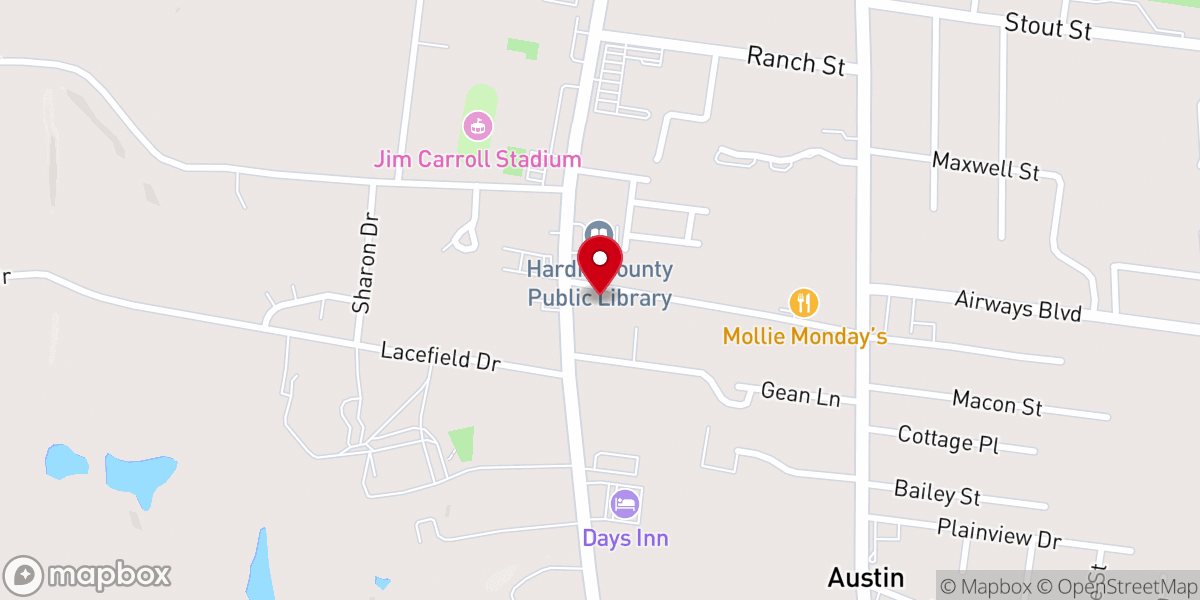Map showing location of Savannah Methodist Church