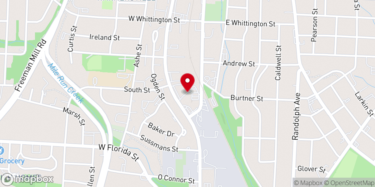 Map showing location of Fruit of the Spirit Holiness Church Inc