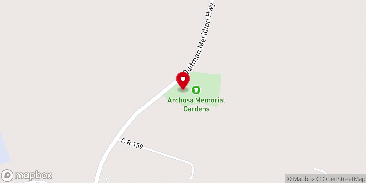 Map showing location of Old Heritage Christian Center