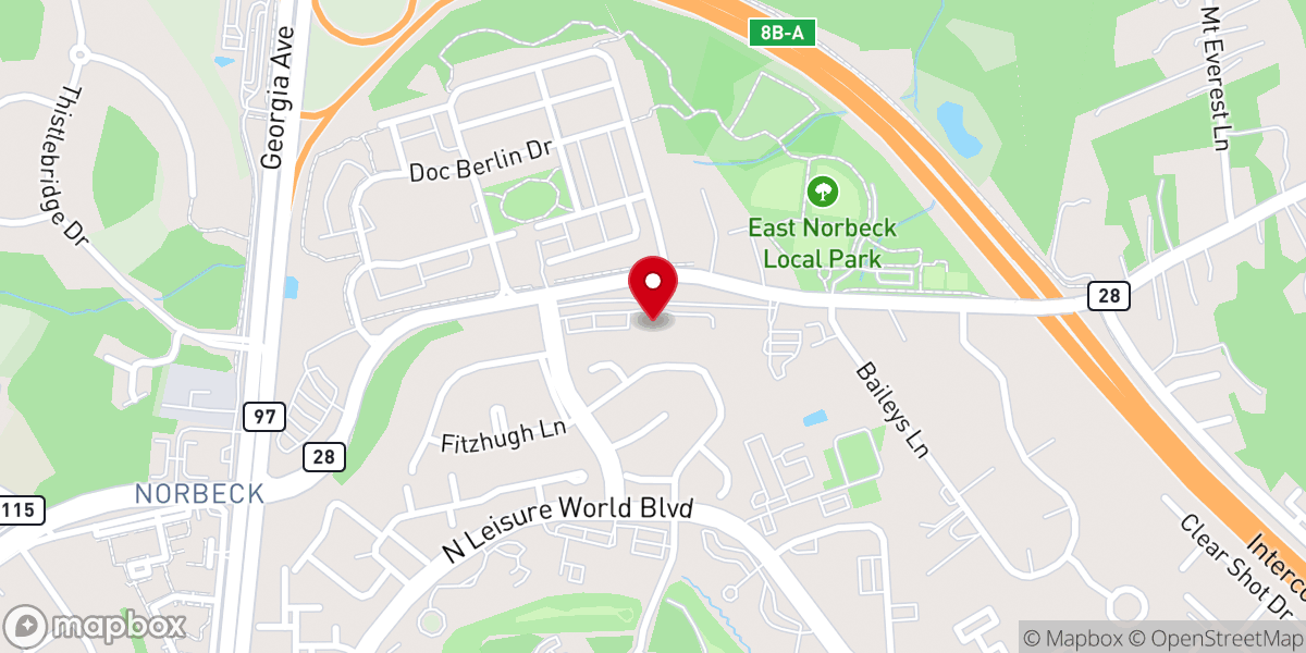 Map showing location of Our Lady of Grace Catholic Church