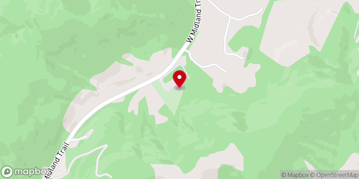 Map showing location of New Monmouth Presbyterian Church