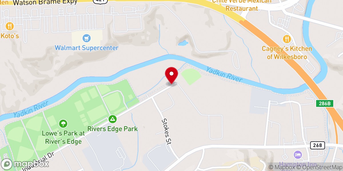 Map showing location of FaithFest