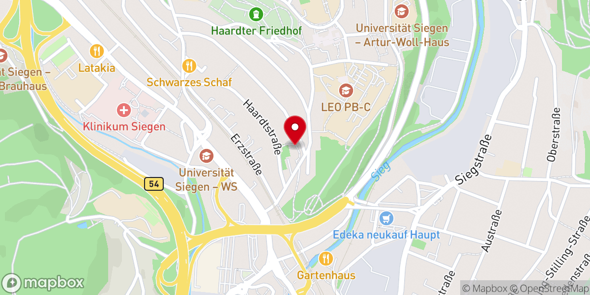 Map showing location of Haardter Kirche (evangelisch)