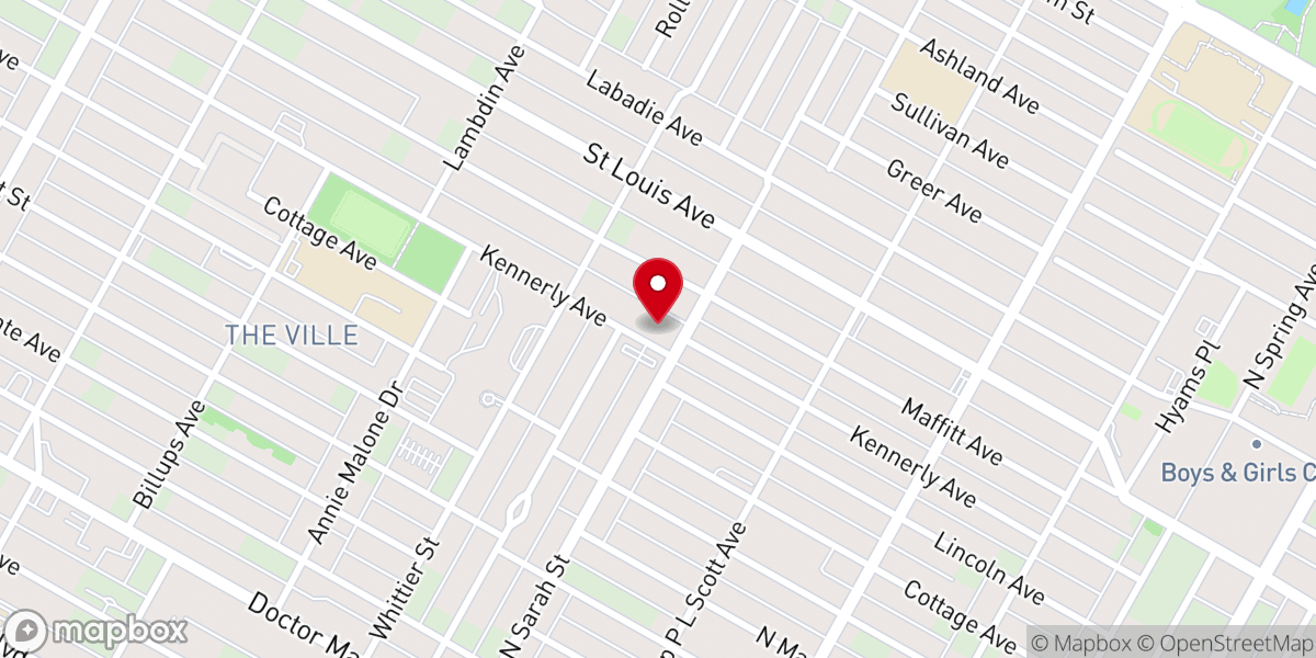 Map showing location of St.Matthew the Apostle Catholic Church