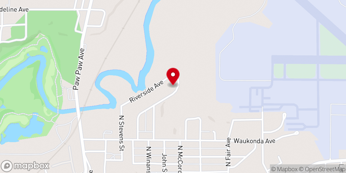 Map showing location of Zion Temple