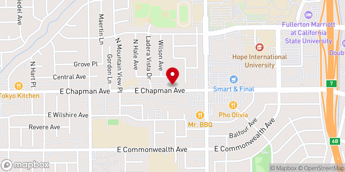 Map showing location of Great Commission Gospel Ministry