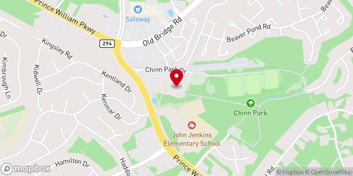 Map showing location of The Lord'S Church At Woodbridge