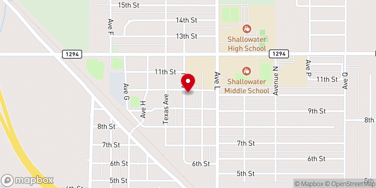 Map showing location of St Philip Benizi Catholic Church