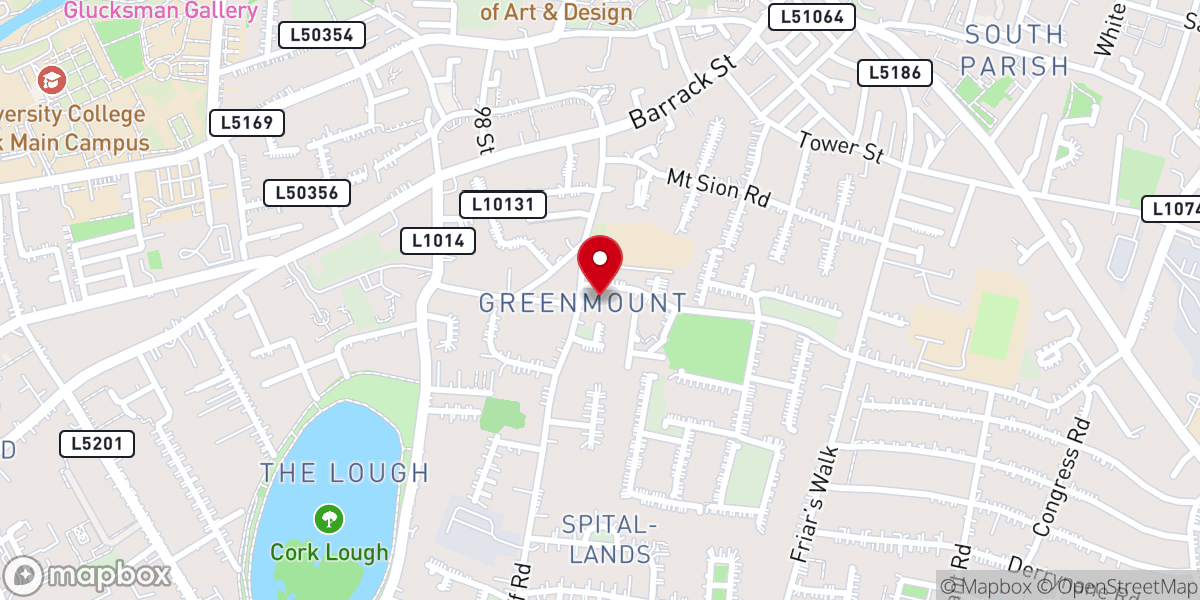 Map showing location of Shaolin Ireland