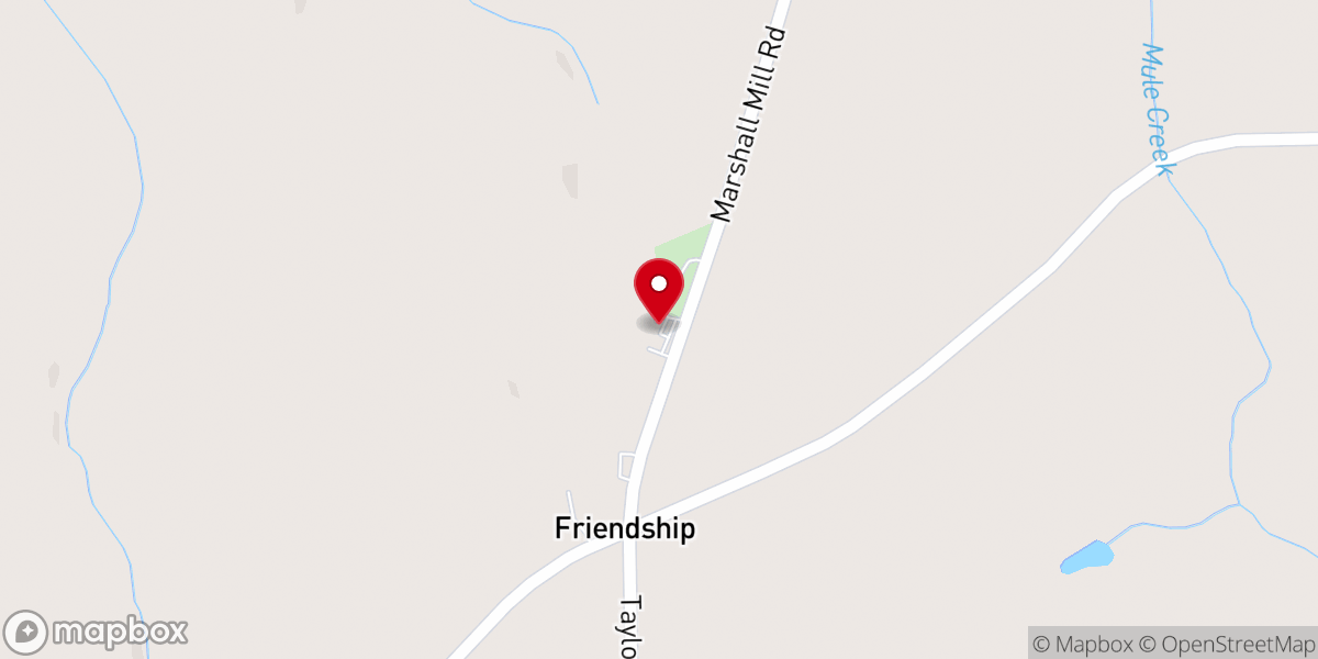 Map showing location of CROSSROAD Bible Church