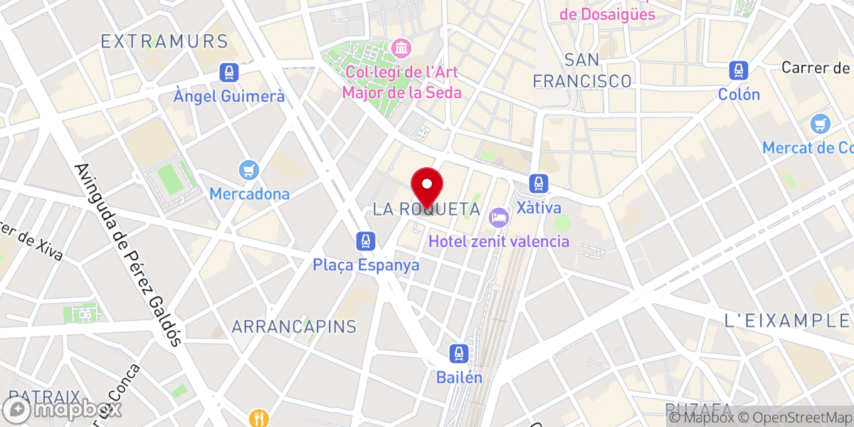 Map showing location of Parador So Nelo
