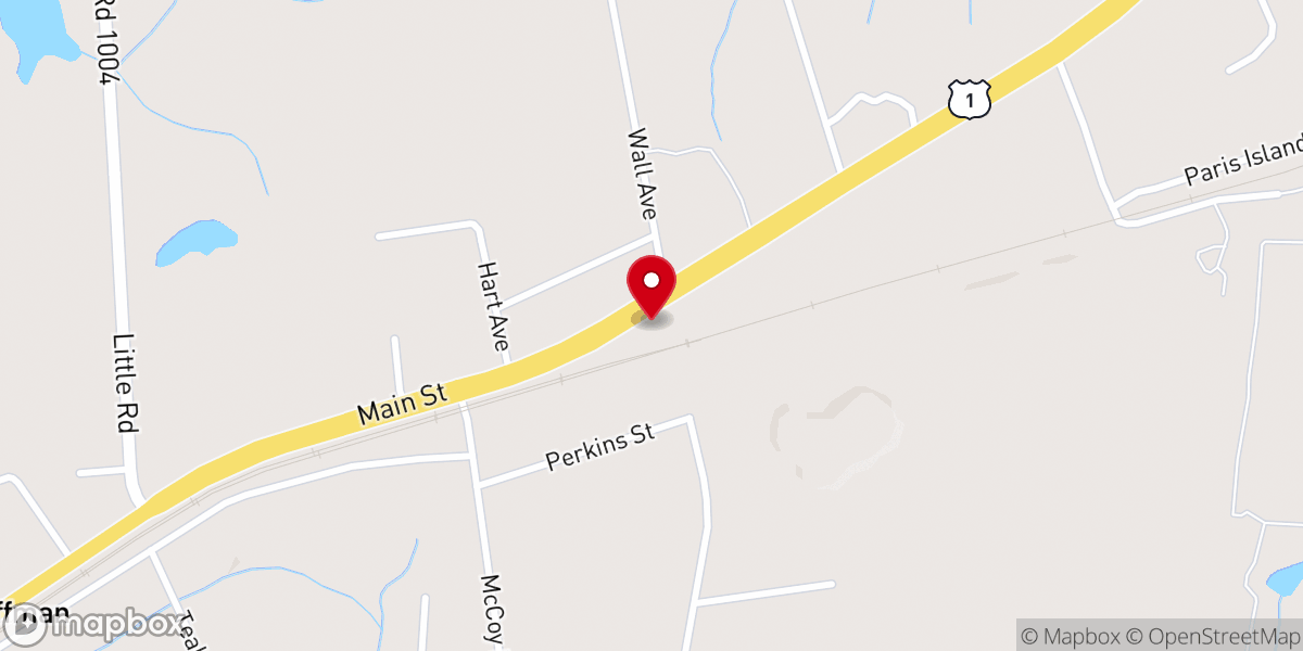 Map showing location of Macedonia Missionary Baptist Church