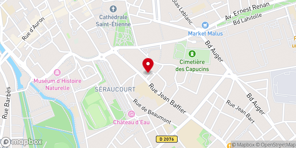 Map showing location of Fraternité Sacerdotale Saint-Pierre - District de France