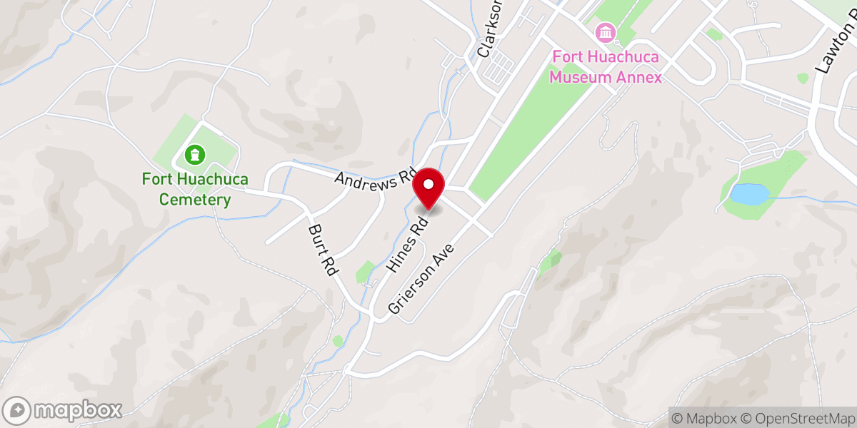 Map showing location of William Mcduffie Ministries Inc