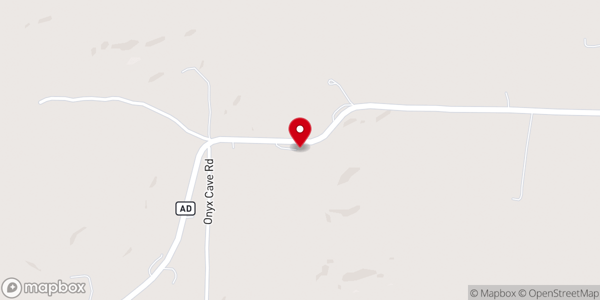 Map showing location of Cabool General Baptist Church