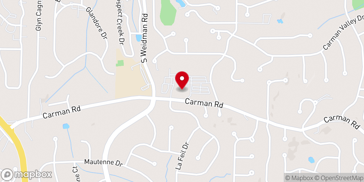 Map showing location of First Free Church