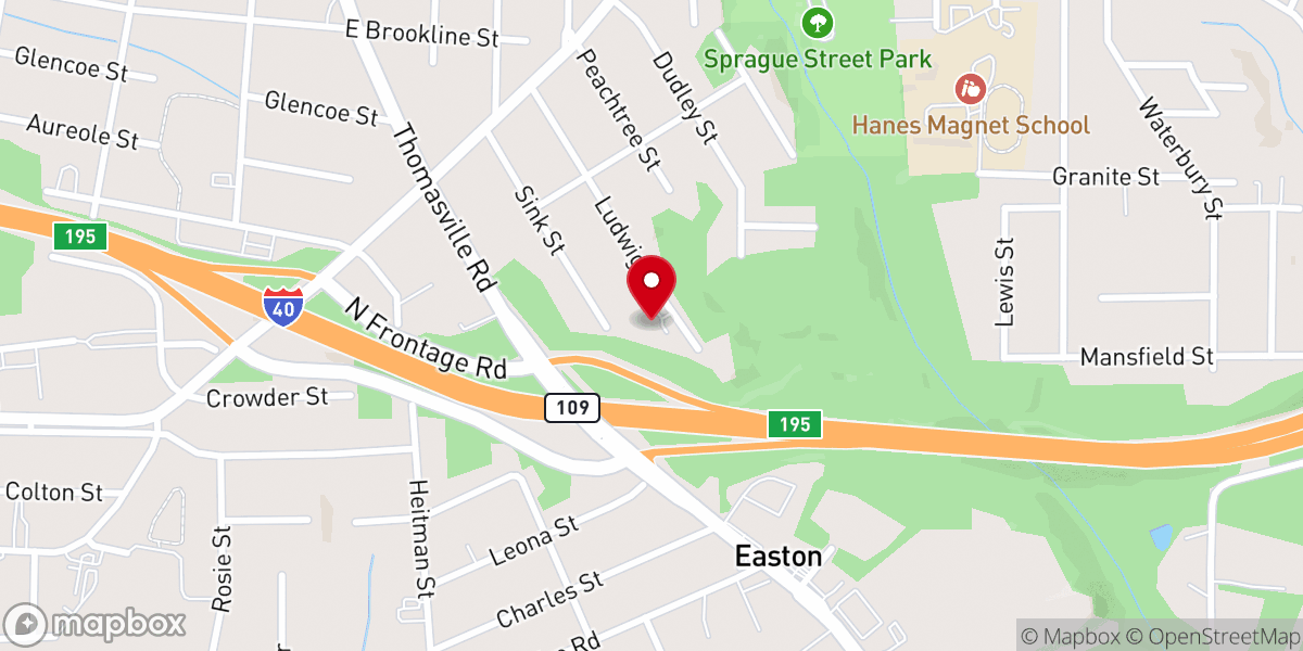 Map showing location of Iglesia Wesleyana El Buen Samaritano