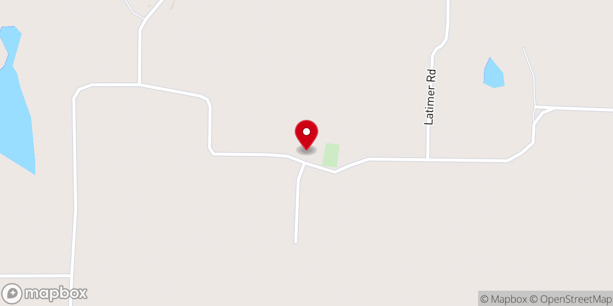 Map showing location of Beech Chapel