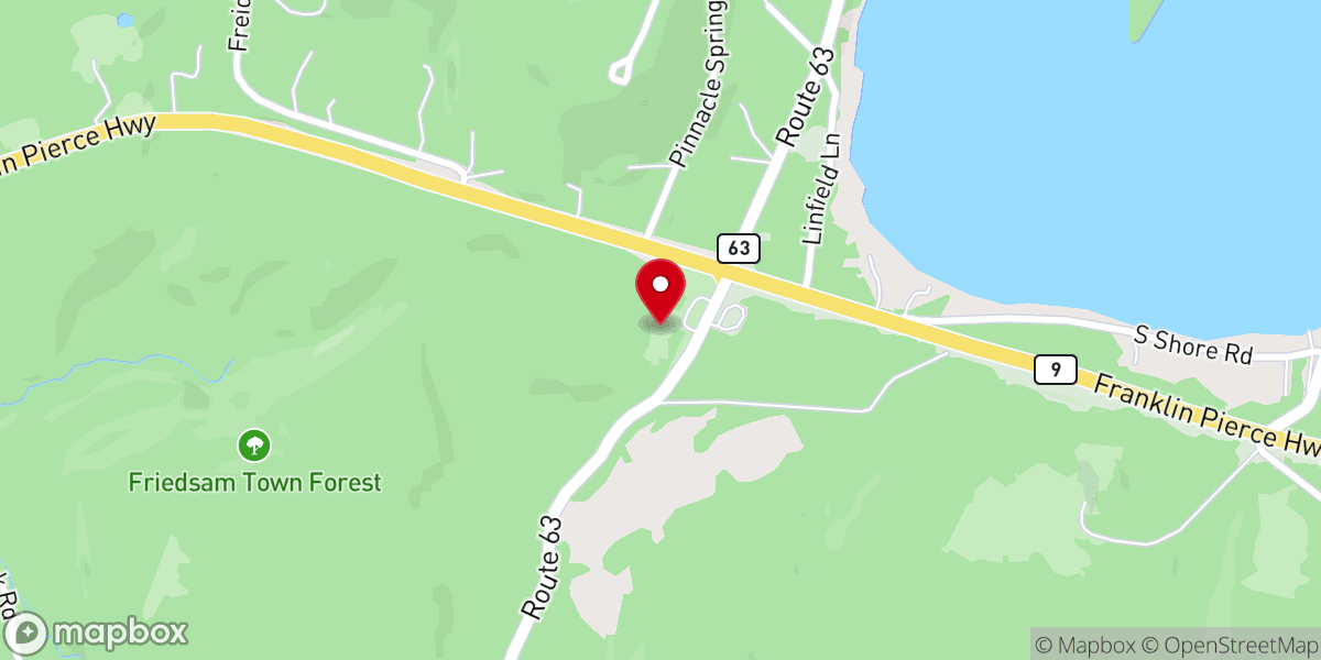 Map showing location of Tri-State Bible Baptist Church