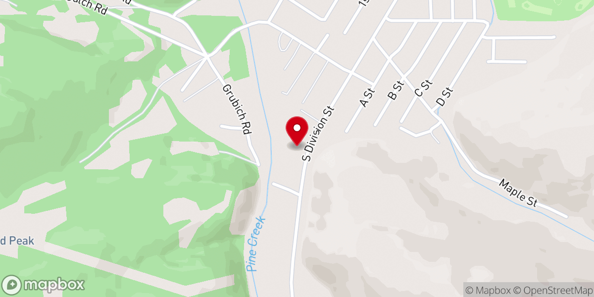 Map showing location of New Life Baptist Church of Pinehurst