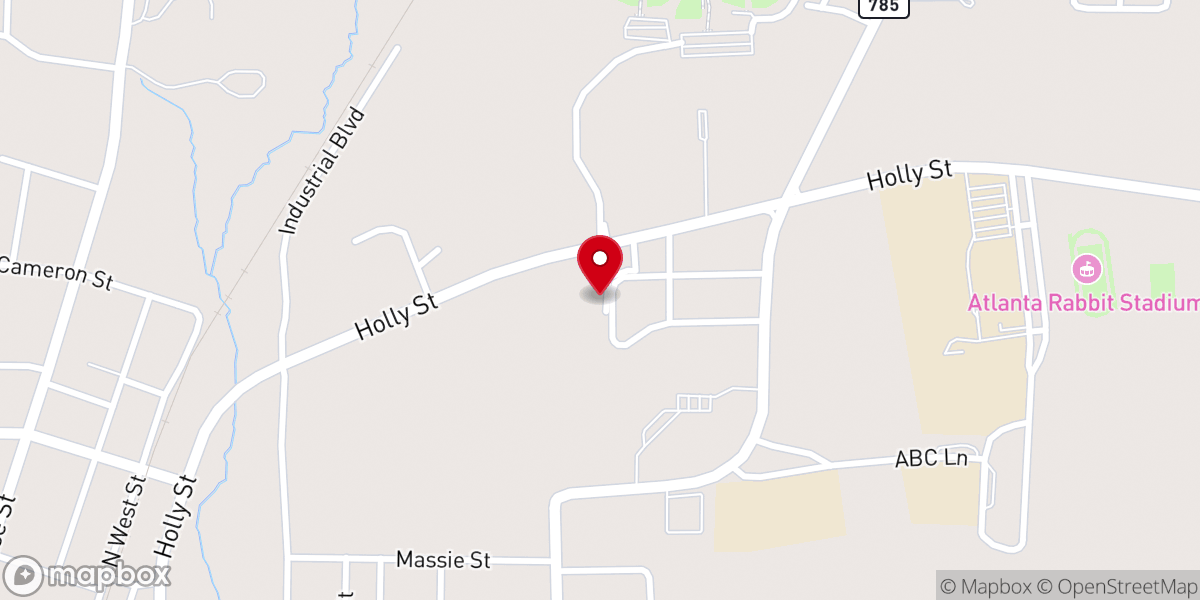 Map showing location of Christ Centered Homes Inc