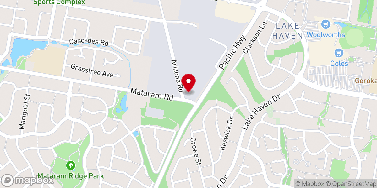 Map showing location of Lighthouse Church HUB