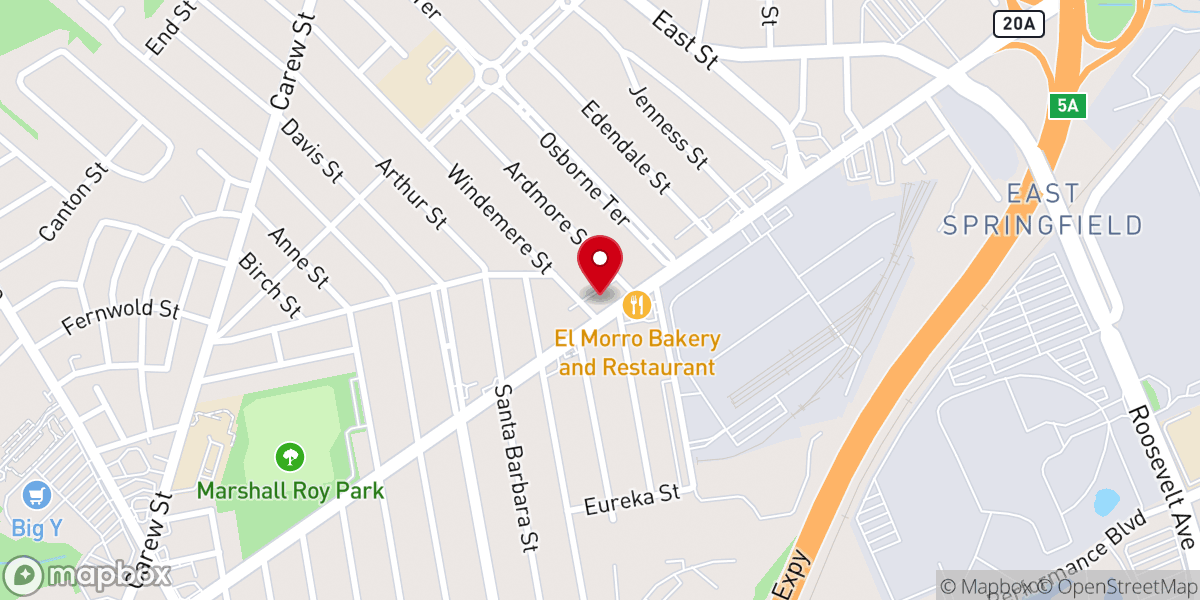 Map showing location of Glory of God Ministries