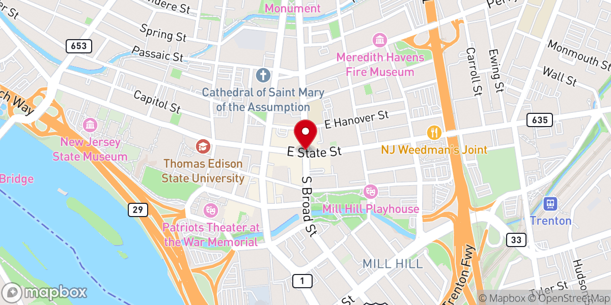 Map showing location of Soldier of Christ Motorcycle Ministry Inc