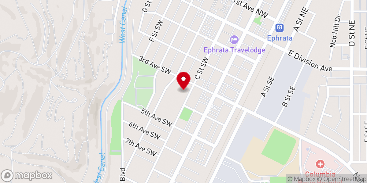 Map showing location of GracePoint Church-Ephrata