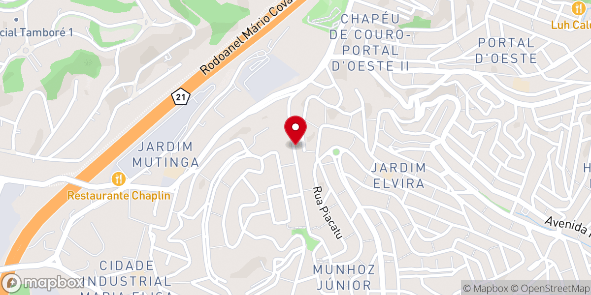Map showing location of Igreja Pentecostal A Graça De Cristo E Civinal Poder
