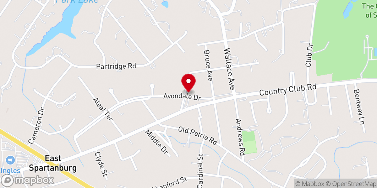 Map showing location of Ben Avon United Methodist Church