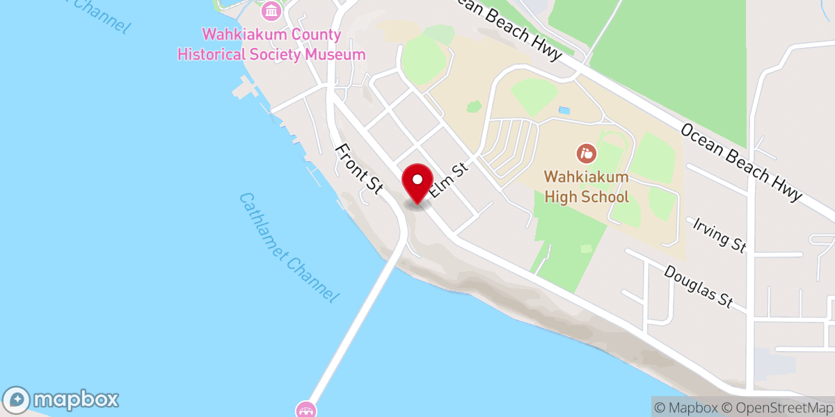 Map showing location of Saint Catherine Catholic Church