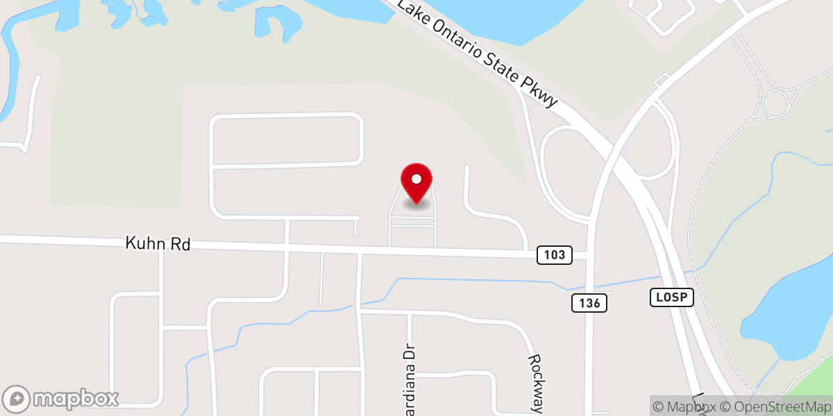 Map showing location of St Mark's Roman Catholic Church