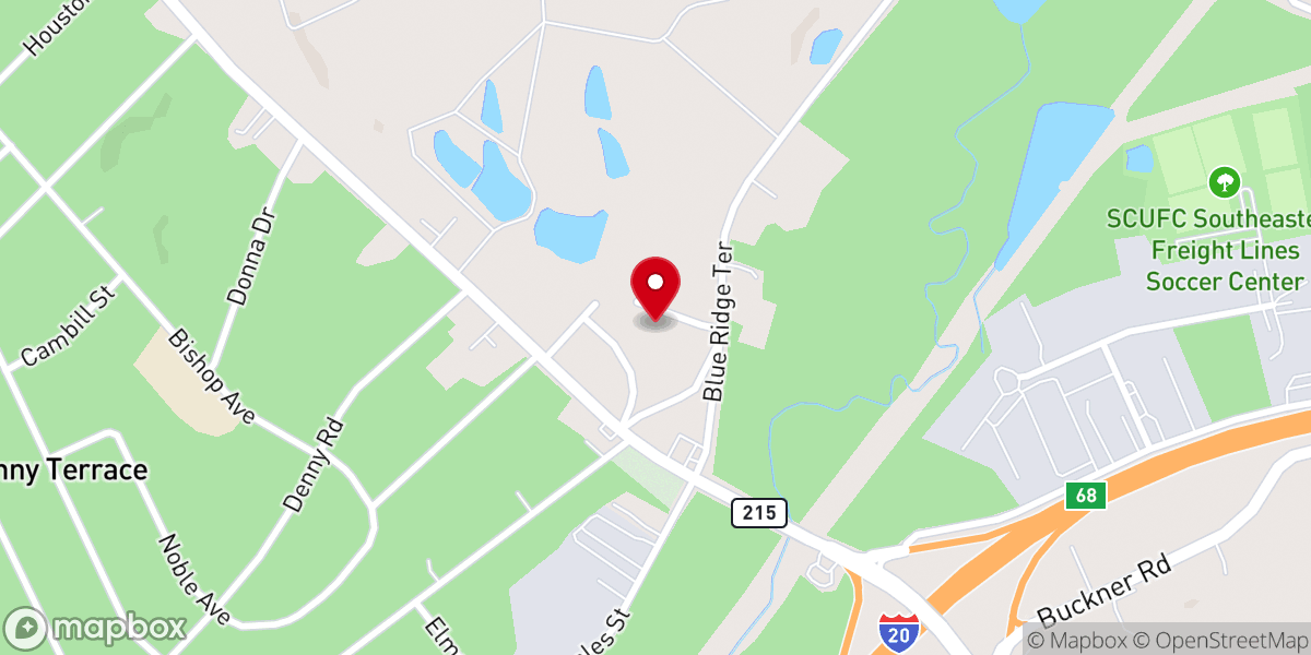 Map showing location of Clarkson Mission Church