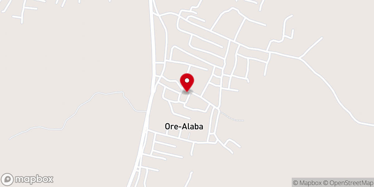 Map showing location of Bosooro Church