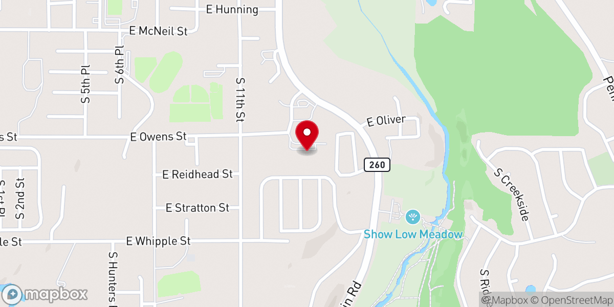 Map showing location of St Anthony Catholic School