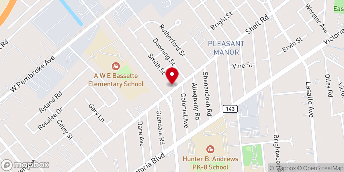 Map showing location of Holy communion Ministries