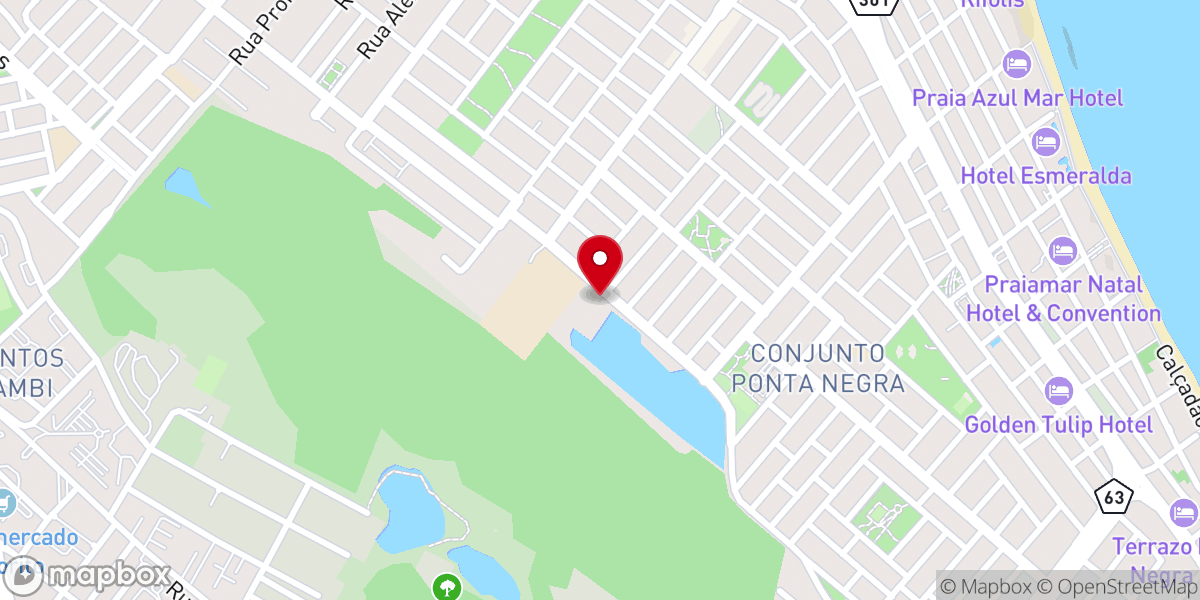 Map showing location of Igreja Batista Missionária Brasileira