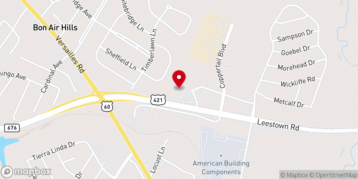 Map showing location of Good Shepherd Catholic Church Parish Life Center