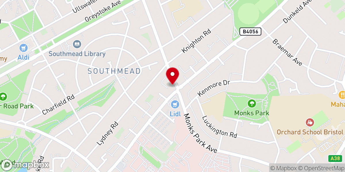 Map showing location of The Redeemed Christian Church of God, Christ Assembly Parish