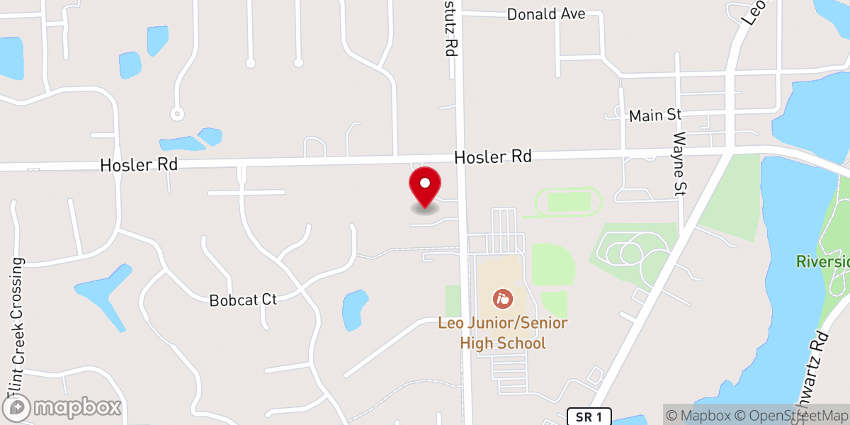 Map showing location of Central Ministries: Leo Campus