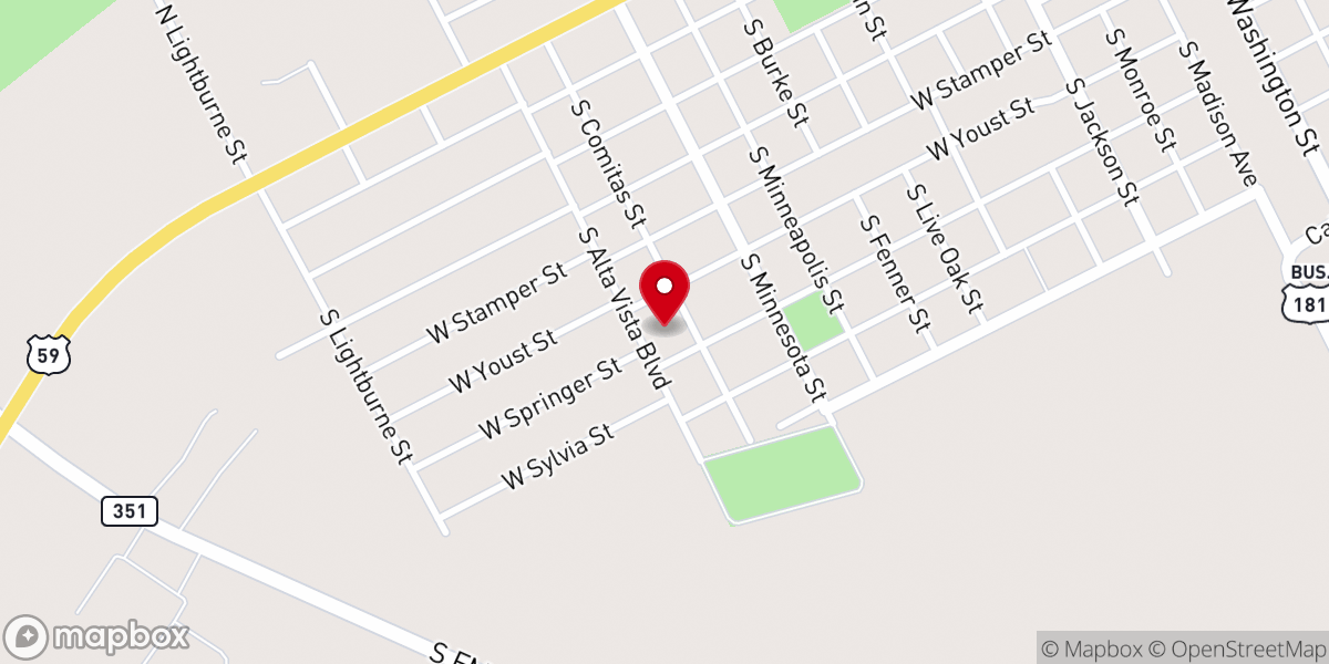Map showing location of St James Catholic Church