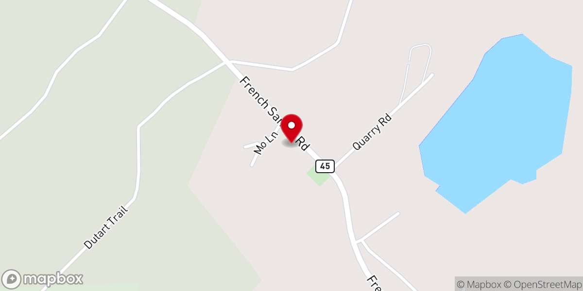 Map showing location of New Mt Zion Ame