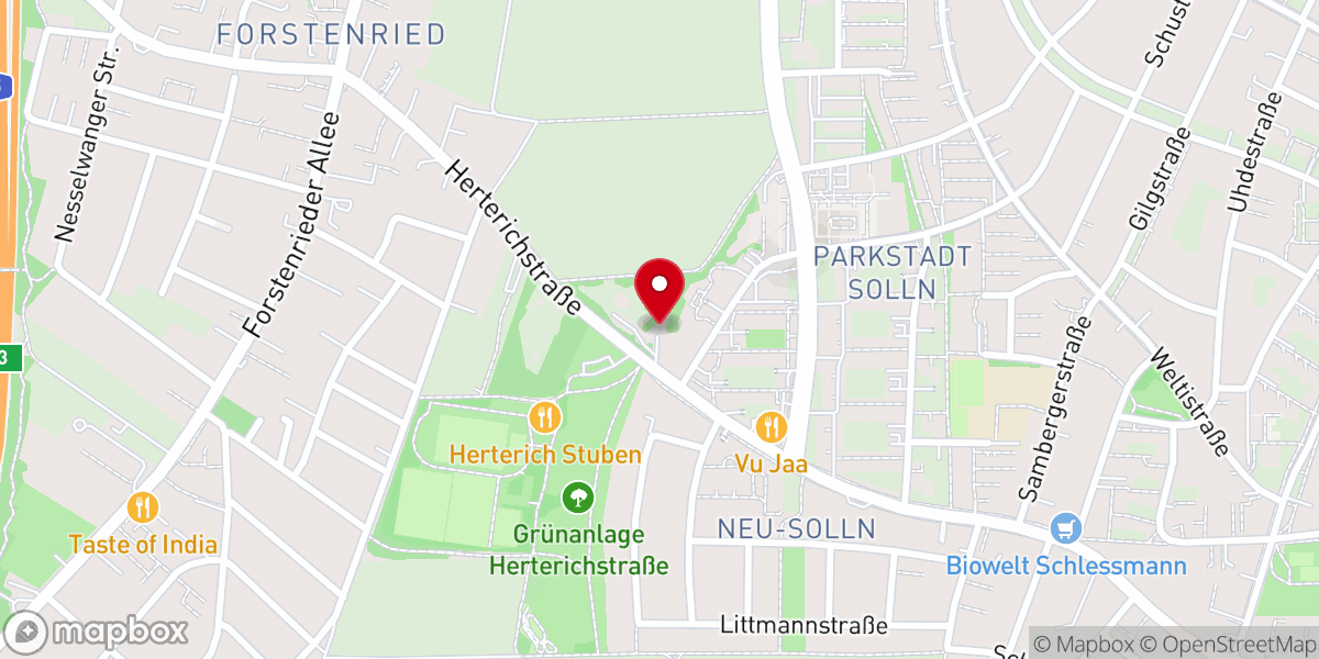 Map showing location of Gnadenkapelle