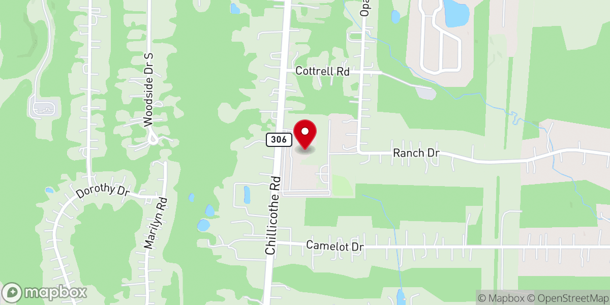 Map showing location of Saint Anselm Church