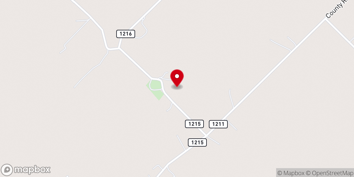 Map showing location of Starr Church