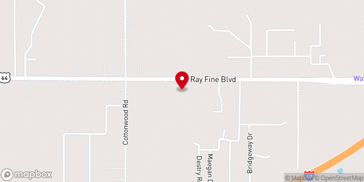 Map showing location of Gateway International Church